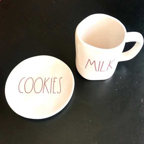 Rae Dunn Other - NEW Rae Dunn Milk and Cookies Mug Set